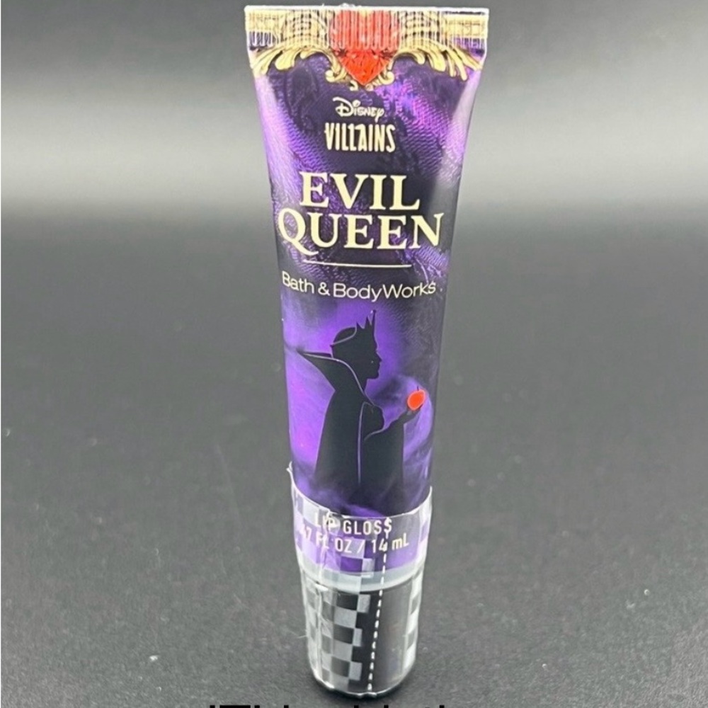 Bath & Body Works Disney Villains Evil Queen Shimmer Lip Gloss New 0.17 Oz